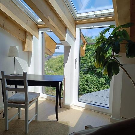 Apartment Unterm Dach Mit Kleinem Seeblick Münsing Dış mekan fotoğraf